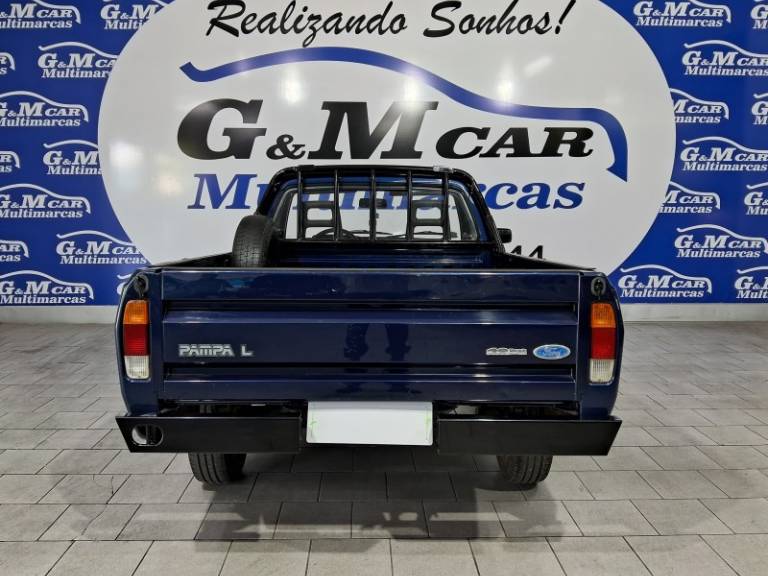 FORD - PAMPA - 1995/1996 - Azul - R$ 49.900,00