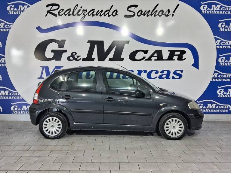 CITROËN - C3 - 2008/2008 - Preta - R$ 19.900,00