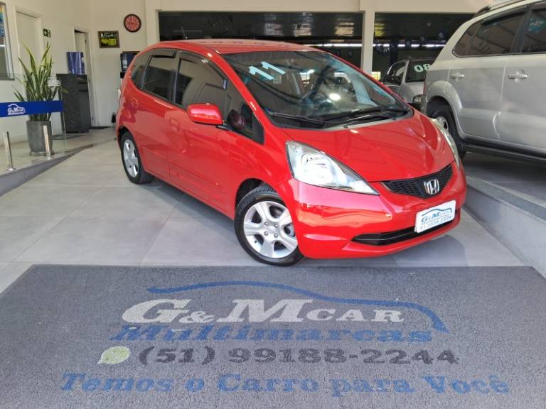 HONDA - FIT - 2011/2011 - Vermelha - Sob Consulta