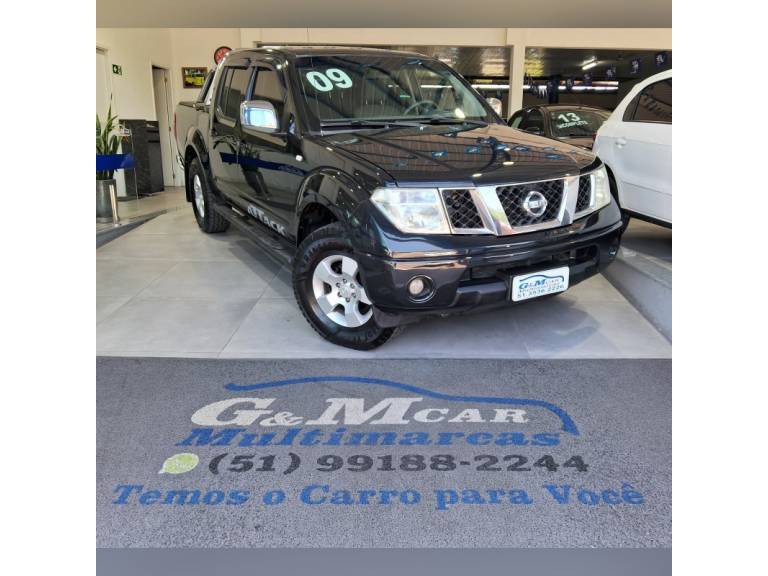 NISSAN - FRONTIER - 2008/2009 - Preta - R$ 69.900,00