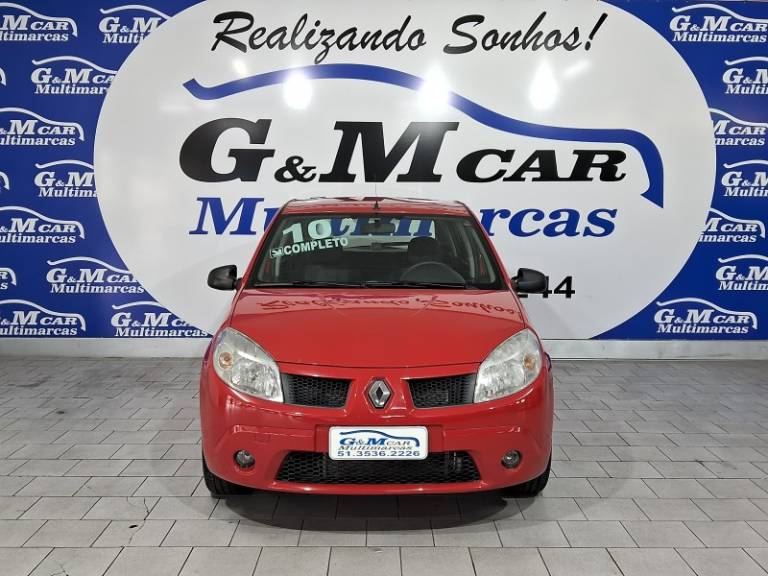 RENAULT - SANDERO - 2010/2010 - Vermelha - R$ 29.900,00