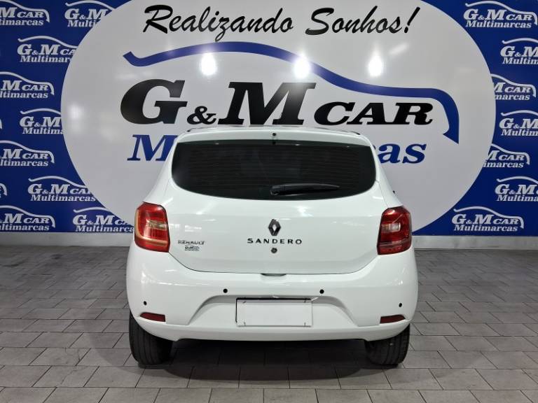 RENAULT - SANDERO - 2015/2016 - Branca - R$ 38.900,00