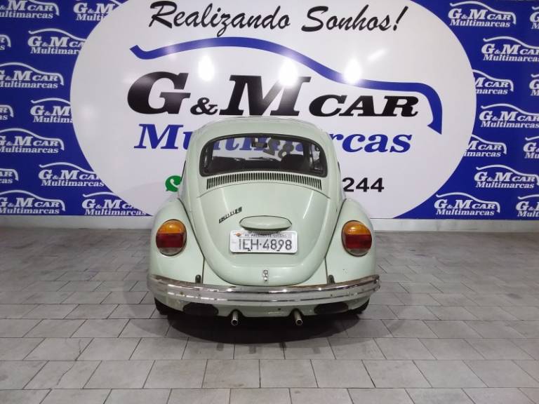 VOLKSWAGEN - FUSCA - 1981/1982 - Verde - R$ 18.900,00