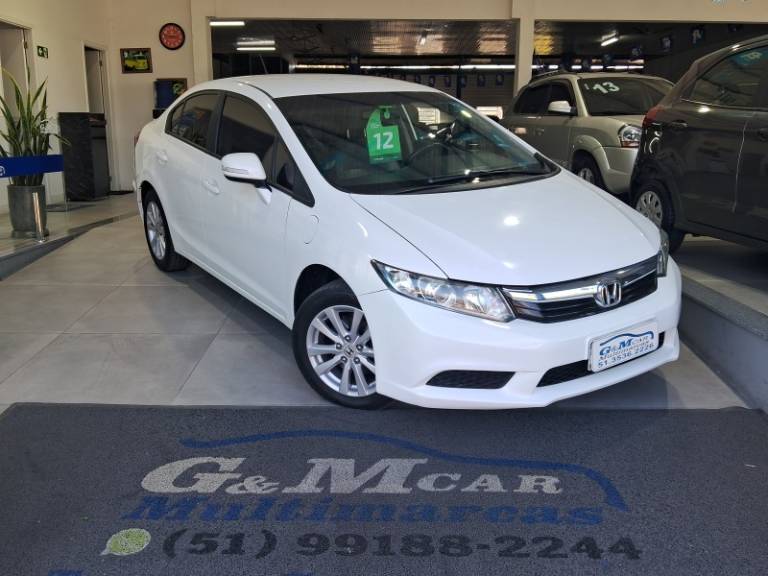 HONDA - CIVIC - 2012/2012 - Branca - R$ 67.900,00