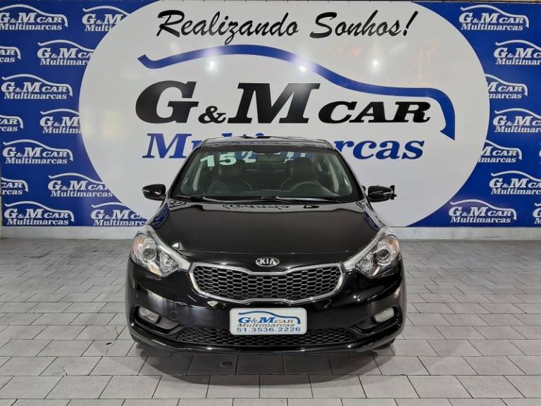 KIA MOTORS - CERATO - 2014/2015 - Preta - R$ 65.900,00
