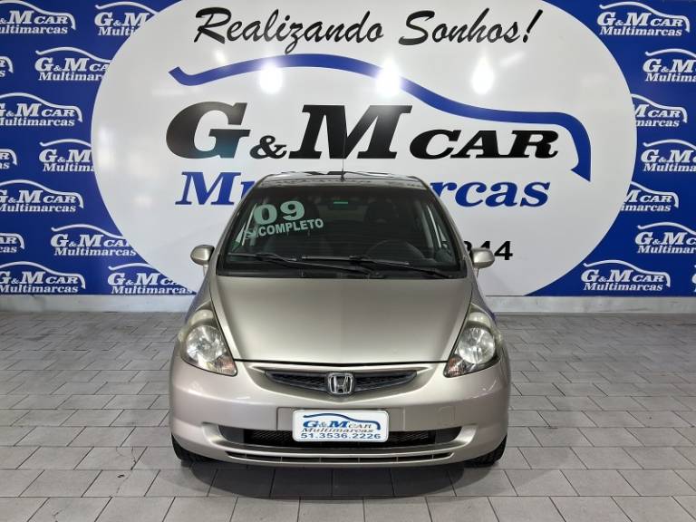 HONDA - FIT - 2005/2006 - Dourada - R$ 28.900,00