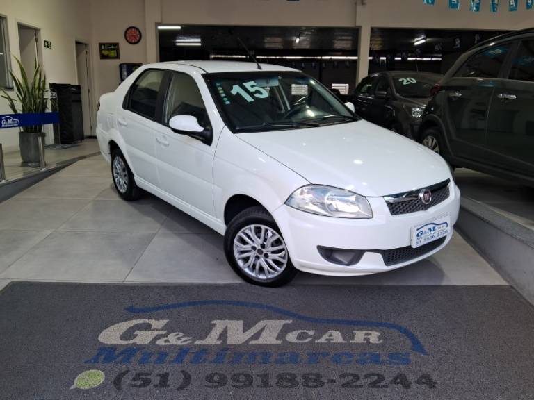 FIAT - SIENA - 2014/2015 - Branca - R$ 37.900,00