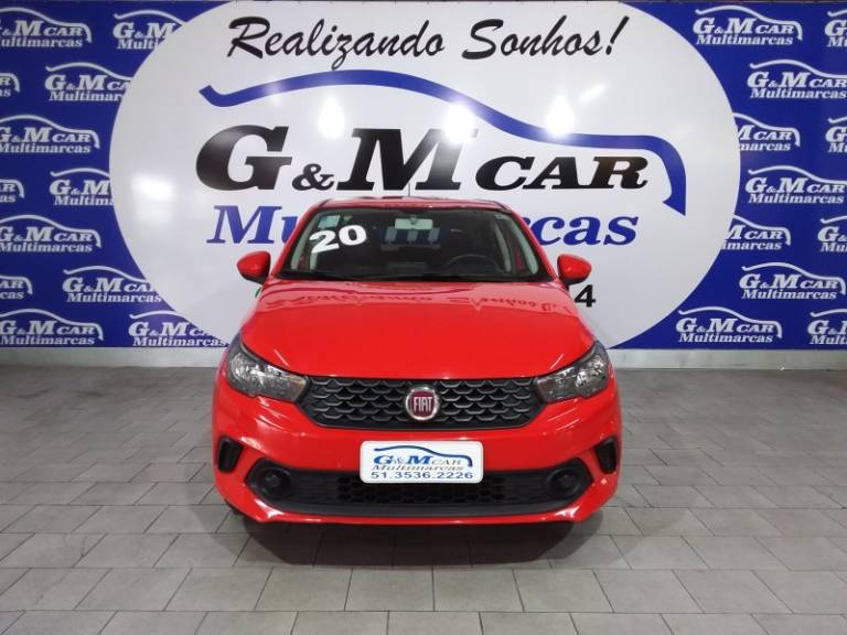 FIAT - ARGO - 2020/2020 - Vermelha - R$ 58.900,00