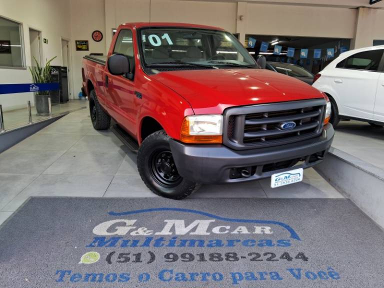 FORD - F-250 - 2001/2001 - Vermelha - R$ 121.900,00