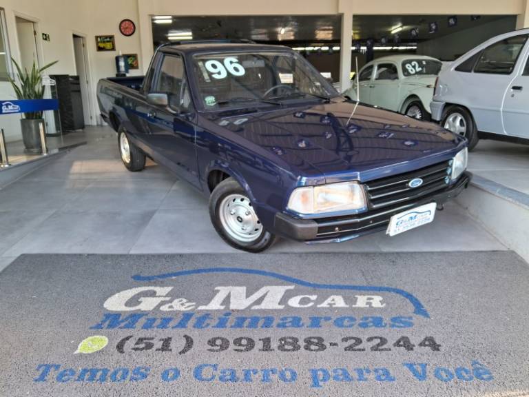 FORD - PAMPA - 1995/1996 - Azul - R$ 49.900,00