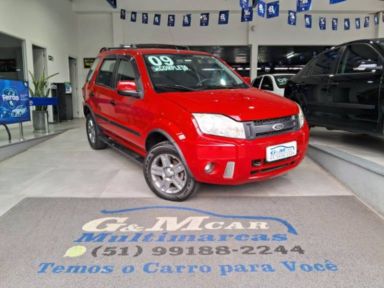 FORD - ECOSPORT - 2009/2009 - Vermelha - R$ 37.900,00