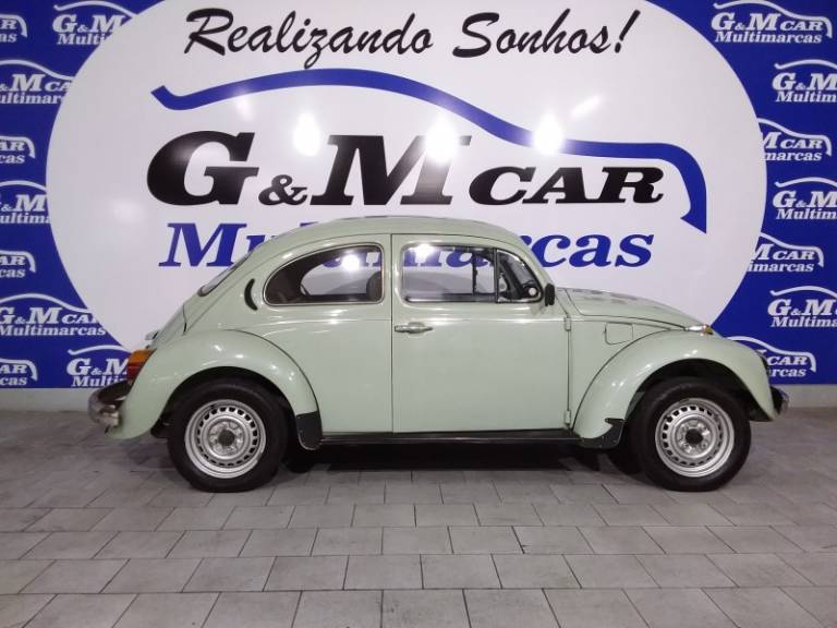 VOLKSWAGEN - FUSCA - 1981/1982 - Verde - R$ 18.900,00