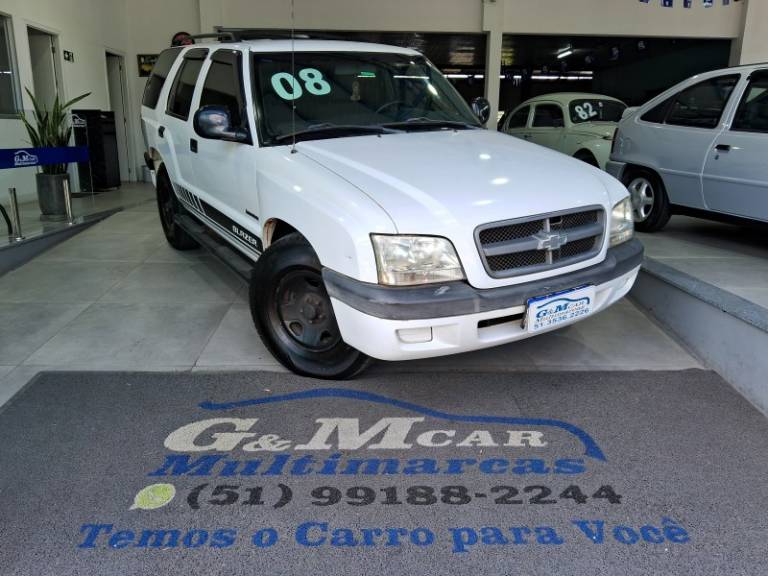 CHEVROLET - BLAZER - 2007/2008 - Branca - R$ 42.900,00