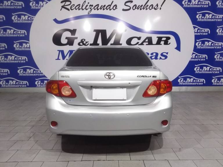 TOYOTA - COROLLA - 2008/2009 - Prata - R$ 53.900,00