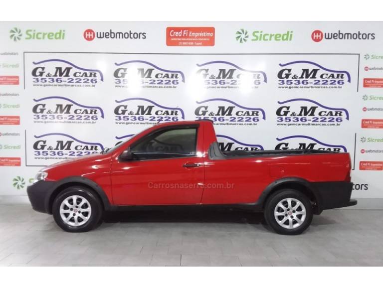 FIAT - STRADA - 2009/2010 - Vermelha - R$ 35.900,00