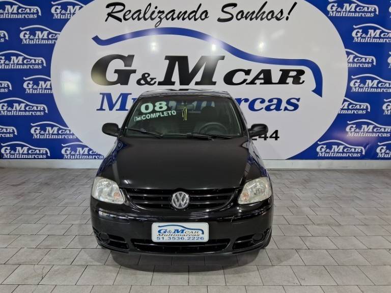 VOLKSWAGEN - FOX - 2007/2008 - Preta - R$ 23.900,00