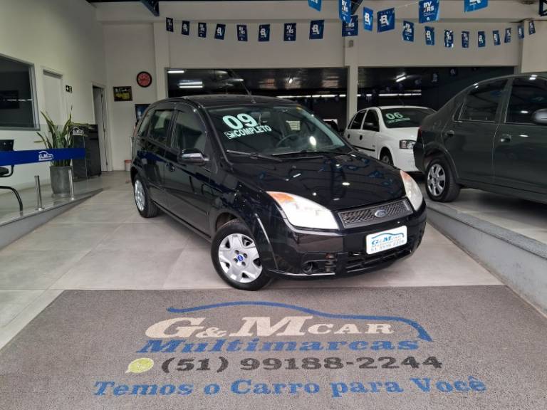 FORD - FIESTA - 2008/2009 - Preta - R$ 22.900,00