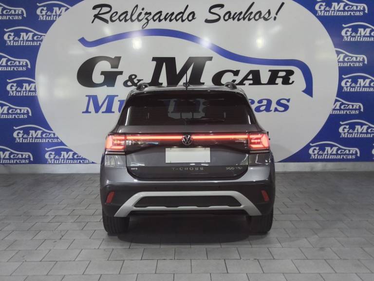 VOLKSWAGEN - T-CROSS - 2024/2025 - Cinza - R$ 129.900,00