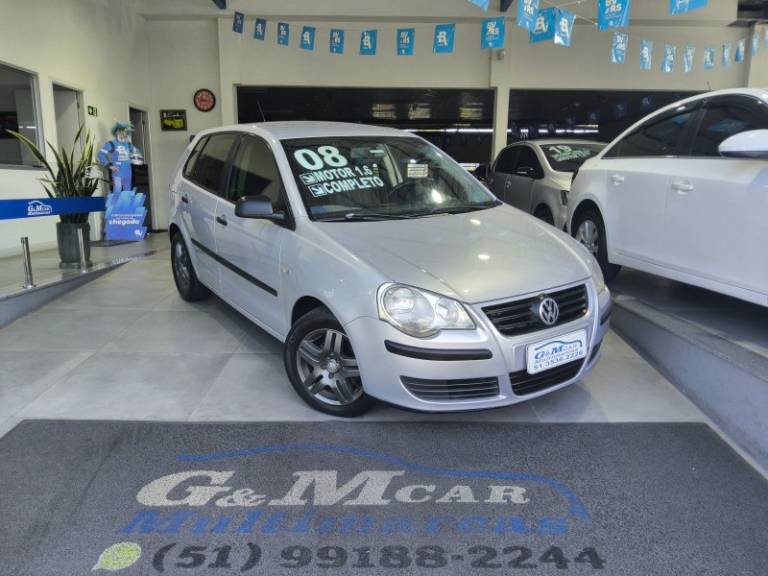 VOLKSWAGEN - POLO - 2008/2008 - Prata - R$ 34.900,00