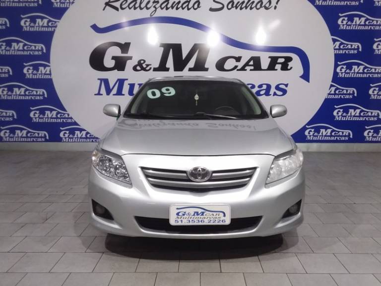 TOYOTA - COROLLA - 2008/2009 - Prata - R$ 53.900,00