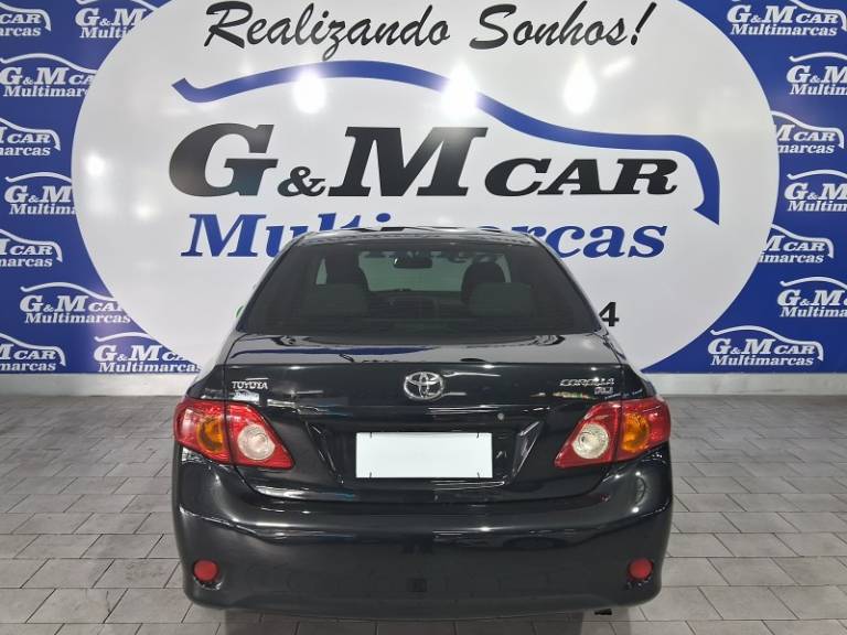 TOYOTA - COROLLA - 2008/2009 - Preta - R$ 45.900,00