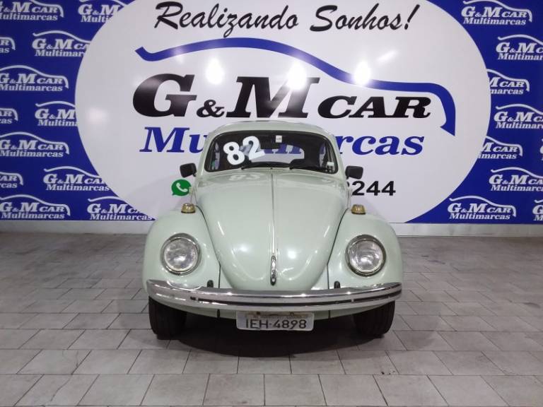 VOLKSWAGEN - FUSCA - 1981/1982 - Verde - R$ 18.900,00