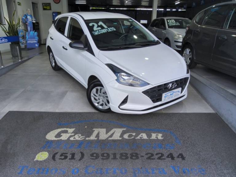 HYUNDAI - HB20 - 2021/2021 - Branca - Sob Consulta