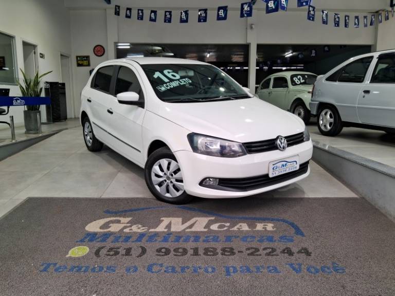 VOLKSWAGEN - GOL - 2015/2016 - Branca - R$ 42.900,00