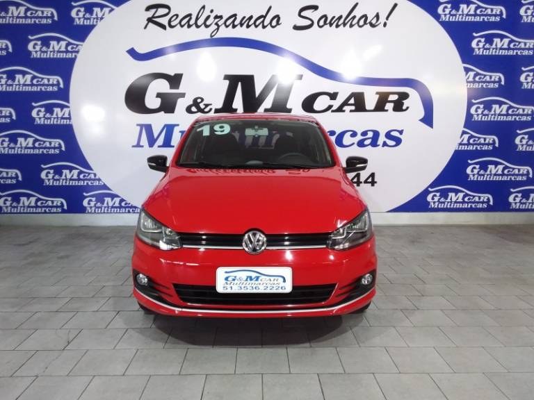 VOLKSWAGEN - FOX - 2019/2019 - Vermelha - R$ 62.900,00