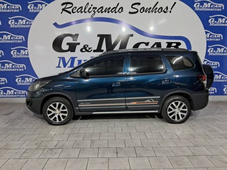 CHEVROLET - SPIN - 2015/2016 - Azul - R$ 62.900,00