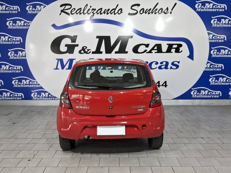 RENAULT - SANDERO - 2010/2010 - Vermelha - R$ 29.900,00