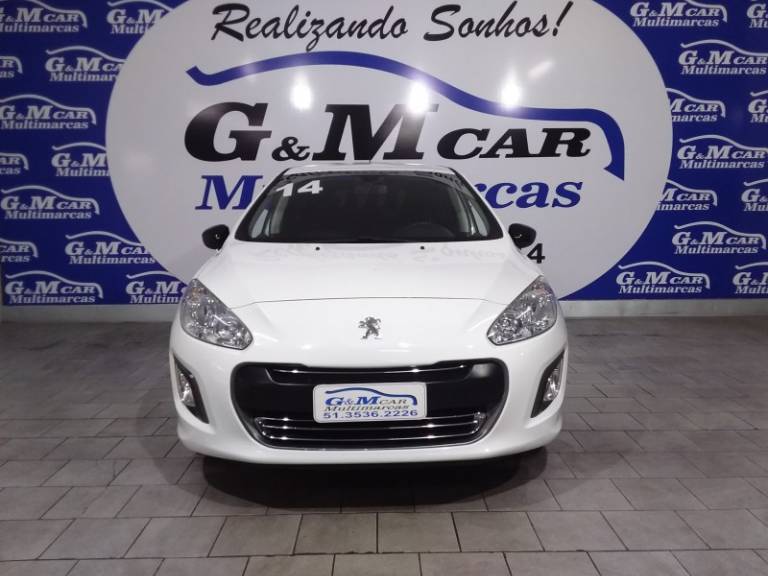 PEUGEOT - 308 - 2013/2014 - Branca - R$ 42.900,00