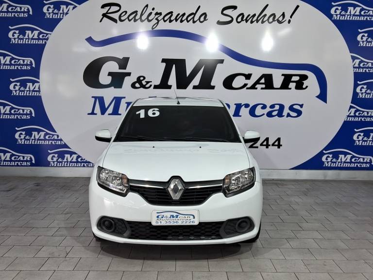 RENAULT - SANDERO - 2015/2016 - Branca - R$ 38.900,00