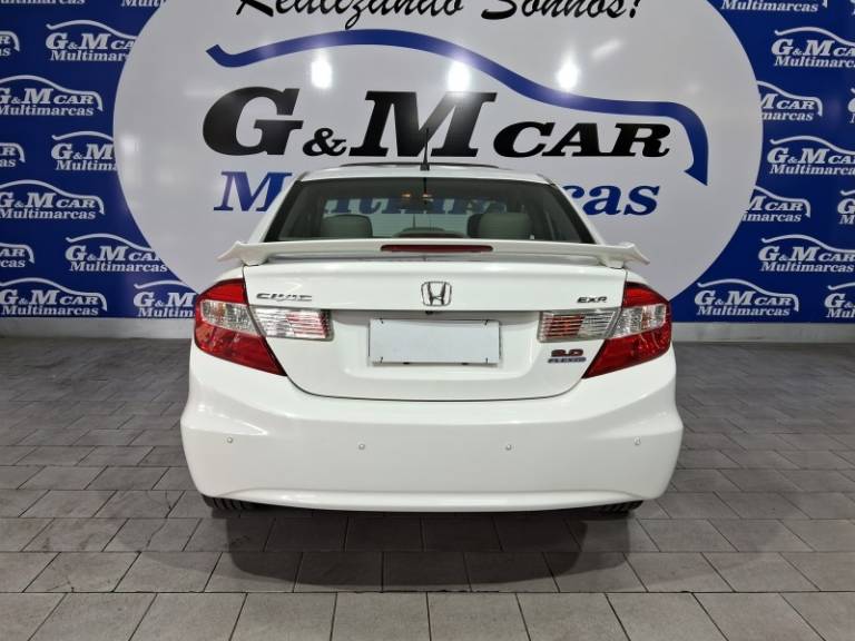 HONDA - CIVIC - 2013/2014 - Branca - R$ 81.900,00