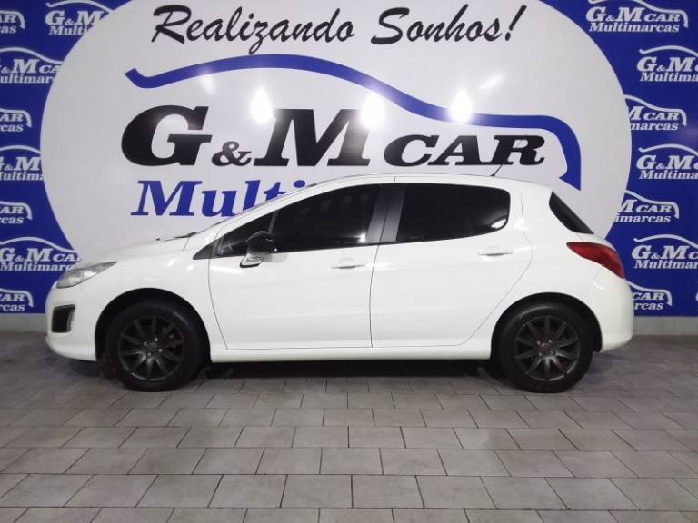 PEUGEOT - 308 - 2013/2014 - Branca - R$ 42.900,00