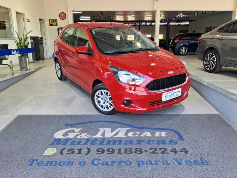 FORD - KA - 2014/2015 - Vermelha - R$ 41.900,00