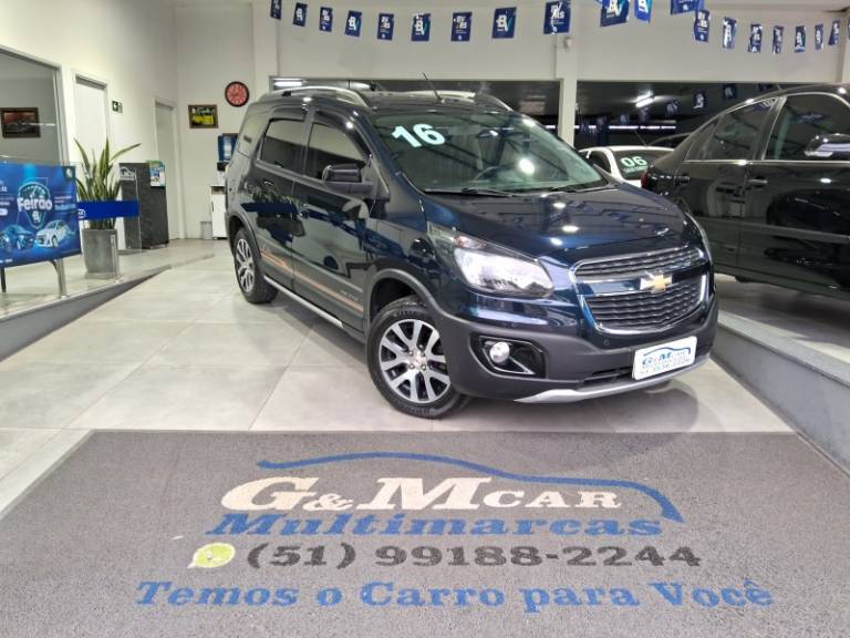 CHEVROLET - SPIN - 2015/2016 - Azul - R$ 62.900,00