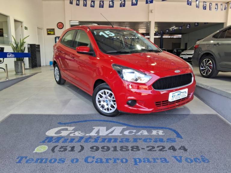 FORD - KA - 2014/2015 - Vermelha - R$ 41.900,00