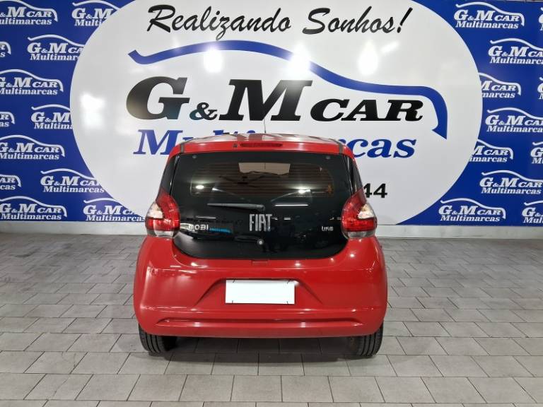 FIAT - MOBI - 2016/2017 - Vermelha - R$ 43.900,00