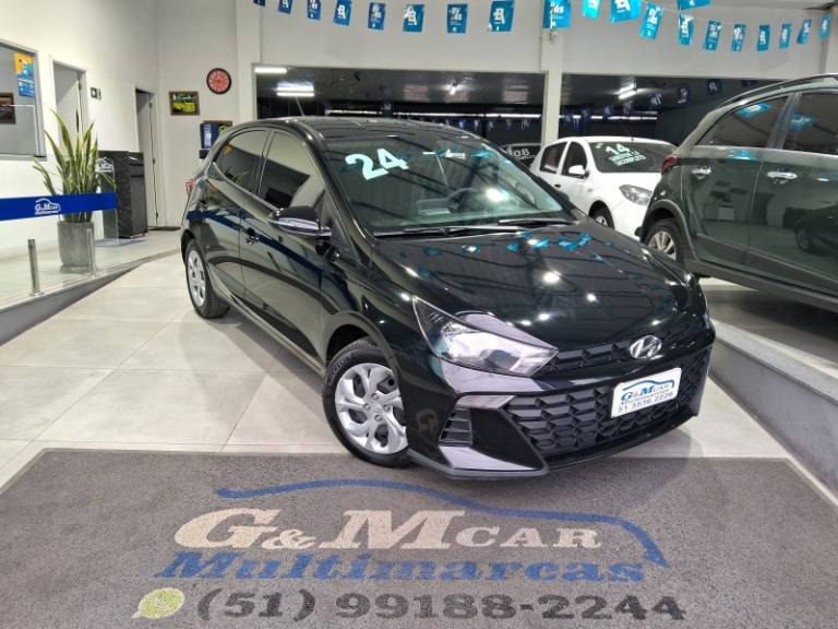 HYUNDAI - HB20 - 2023/2024 - Preta - R$ 72.900,00