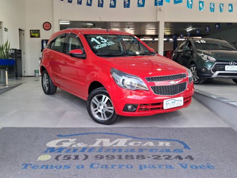 CHEVROLET - AGILE - 2012/2013 - Vermelha - R$ 40.900,00