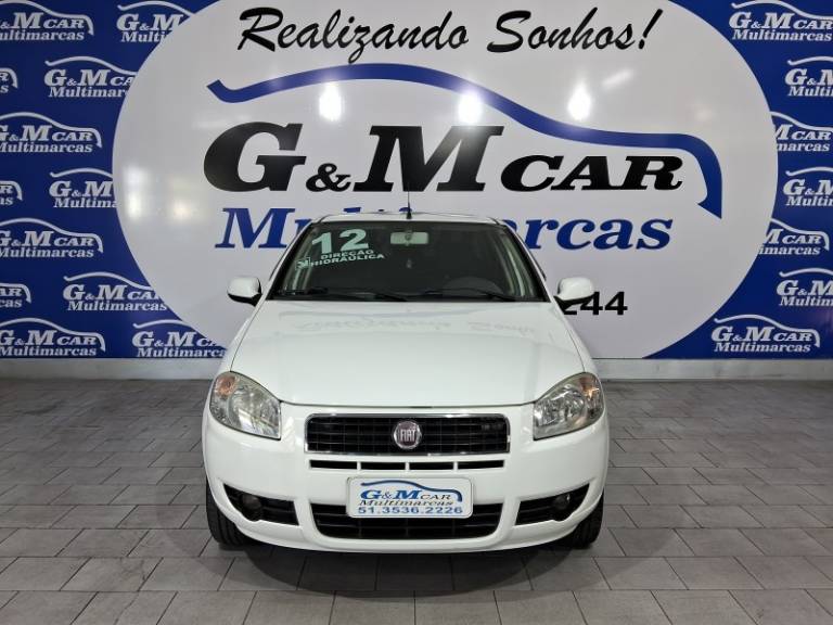 FIAT - SIENA - 2011/2012 - Branca - R$ 26.900,00