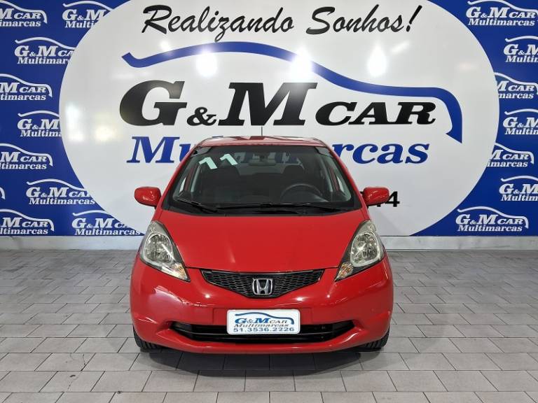 HONDA - FIT - 2011/2011 - Vermelha - Sob Consulta