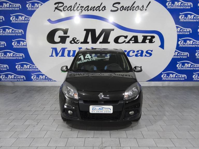 RENAULT - SANDERO - 2013/2014 - Preta - R$ 36.900,00
