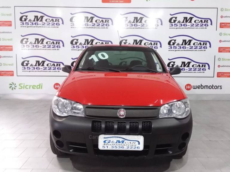 FIAT - STRADA - 2009/2010 - Vermelha - R$ 35.900,00