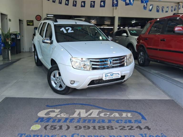 RENAULT - DUSTER - 2011/2012 - Branca - R$ 47.900,00