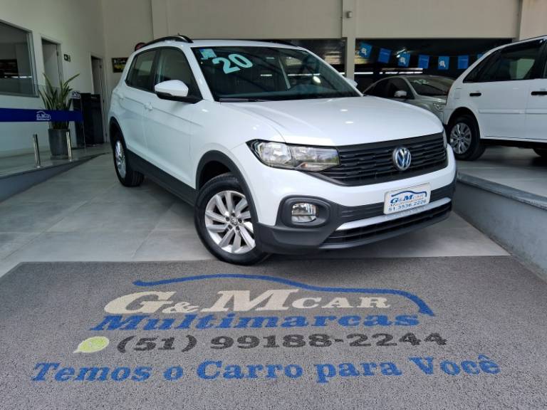 VOLKSWAGEN - T-CROSS - 2020/2020 - Branca - R$ 96.900,00