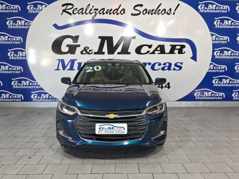 CHEVROLET - ONIX - 2020/2020 - Azul - R$ 78.900,00