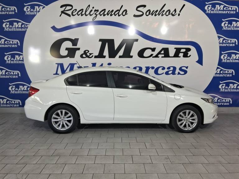 HONDA - CIVIC - 2012/2012 - Branca - R$ 67.900,00