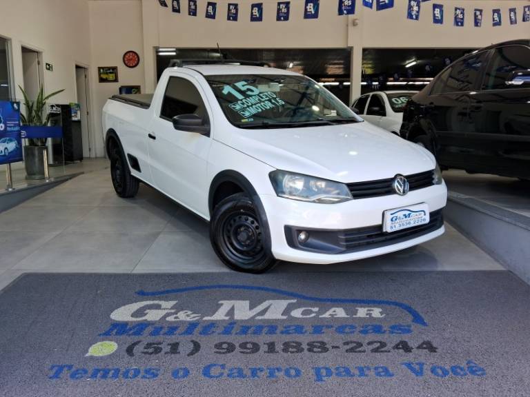 VOLKSWAGEN - SAVEIRO - 2014/2015 - Branca - R$ 48.900,00